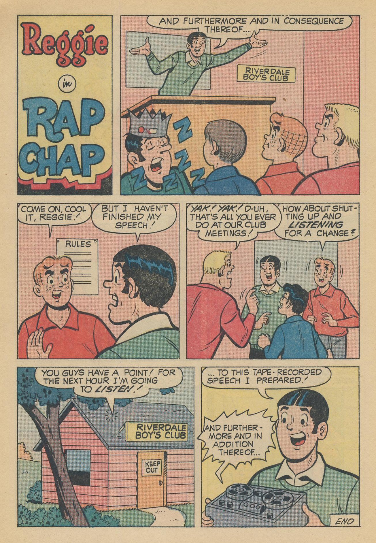 Read online Reggie's Wise Guy Jokes comic -  Issue #14 - 30