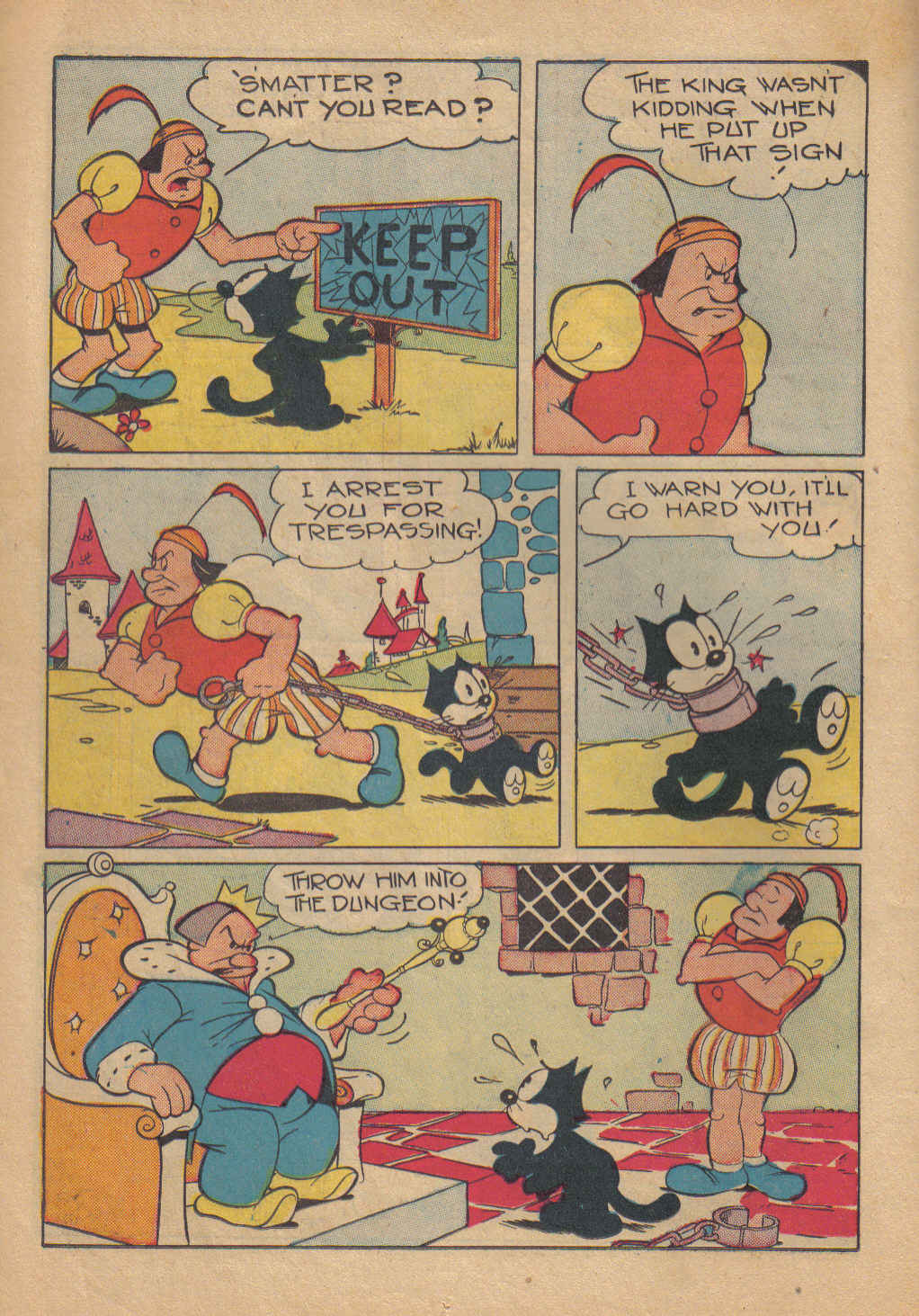 Read online Felix the Cat (1948) comic -  Issue #5 - 20