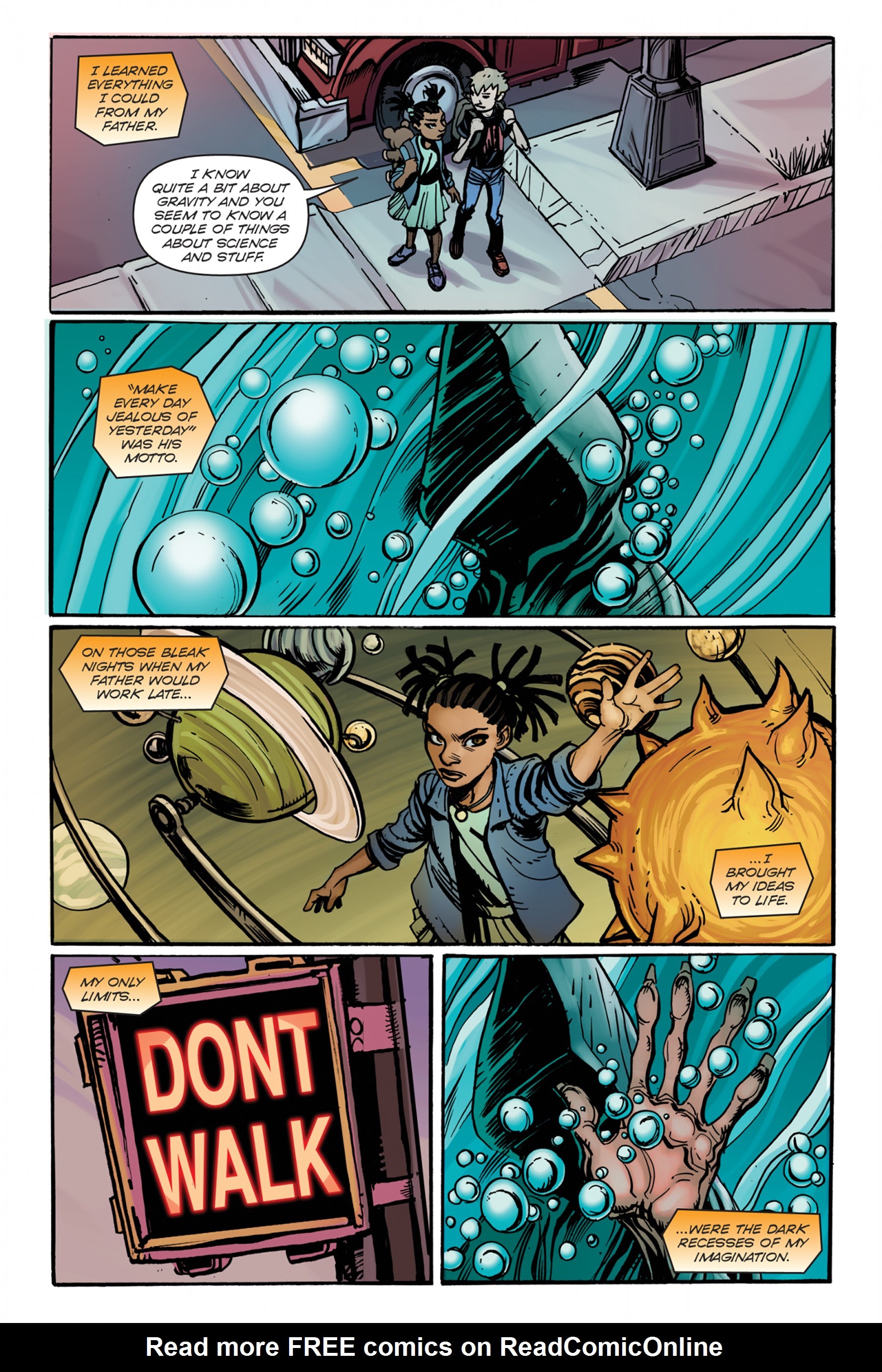 Read online The Only Living Girl comic -  Issue #1 - 10