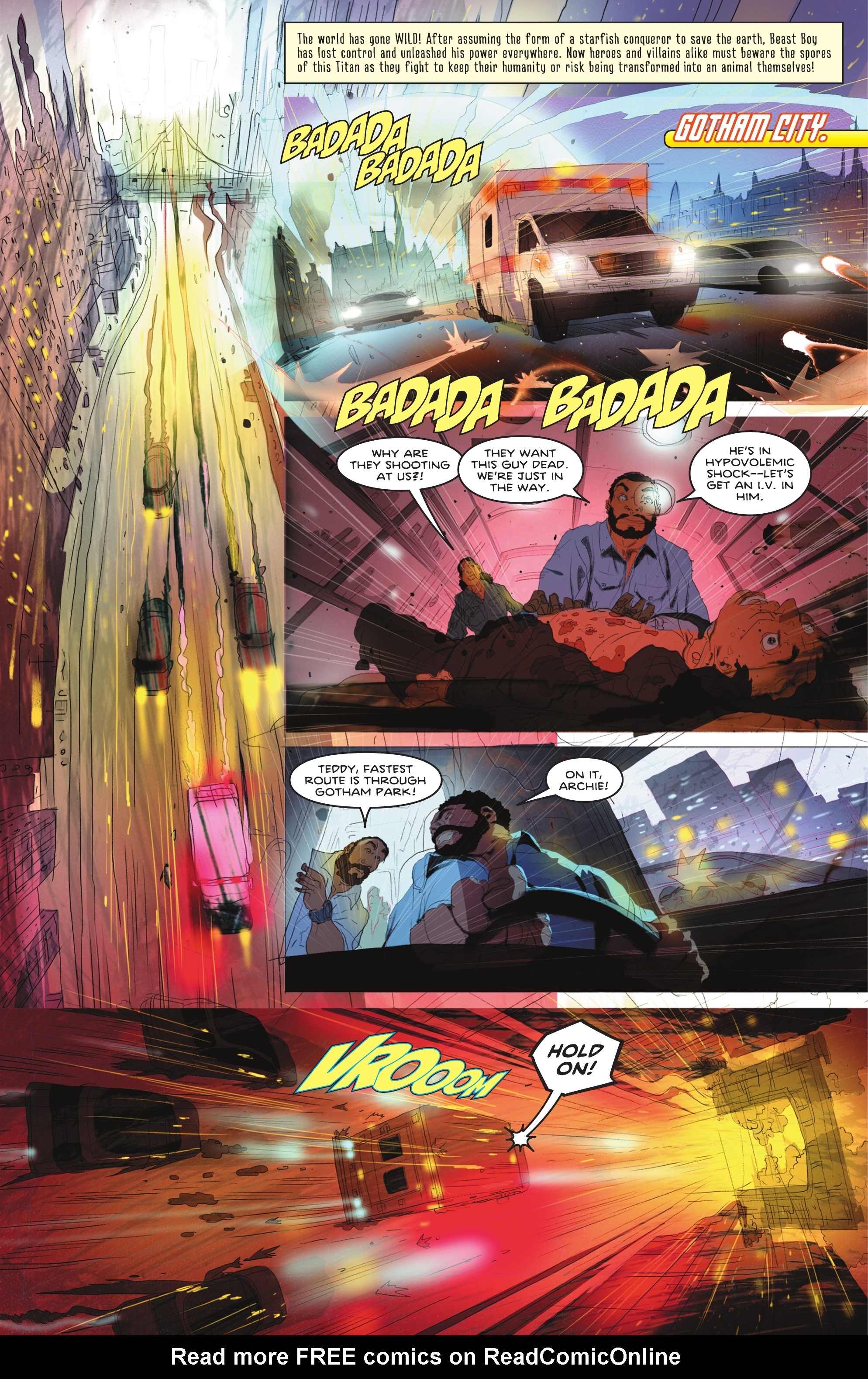 Read online Titans Beast World: Waller Rising comic -  Issue # Full - 3