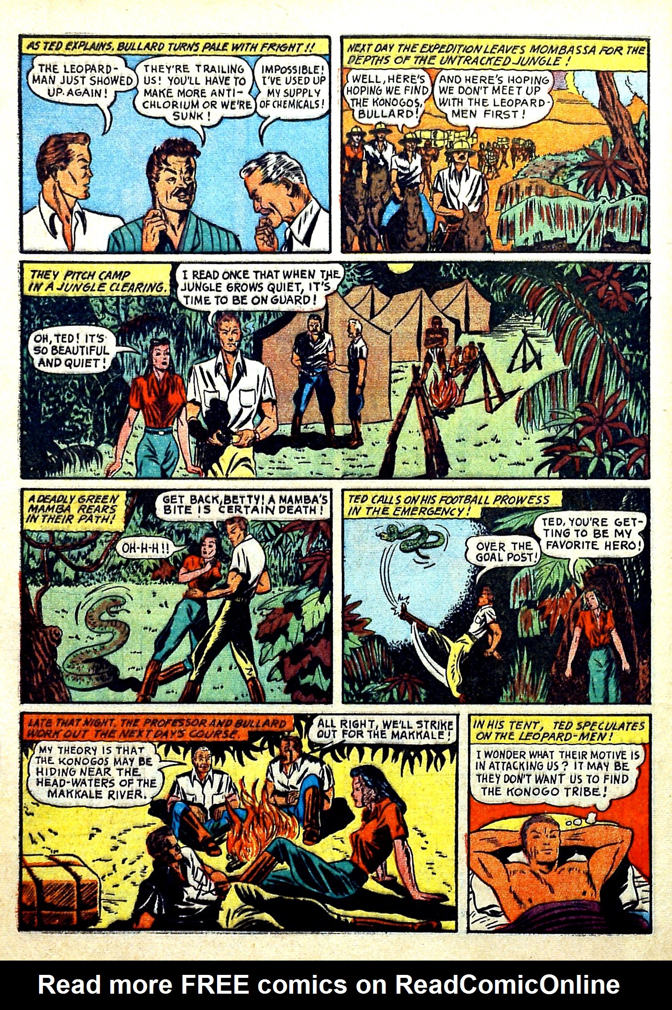 Read online Exciting Comics comic -  Issue #2 - 6