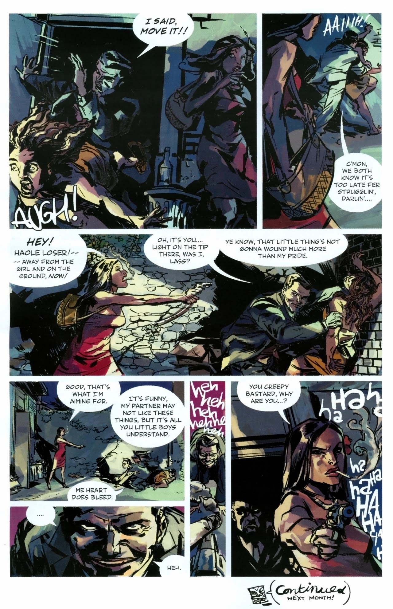 Read online Hawaiian Dick: Screaming Black Thunder comic -  Issue #1 - 26