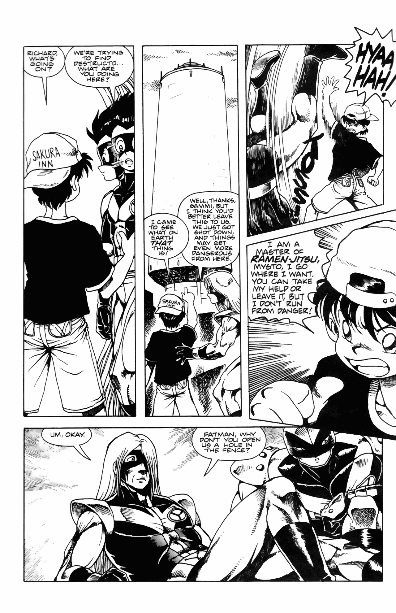 Read online Ninja High School (1986) comic -  Issue #43 - 14