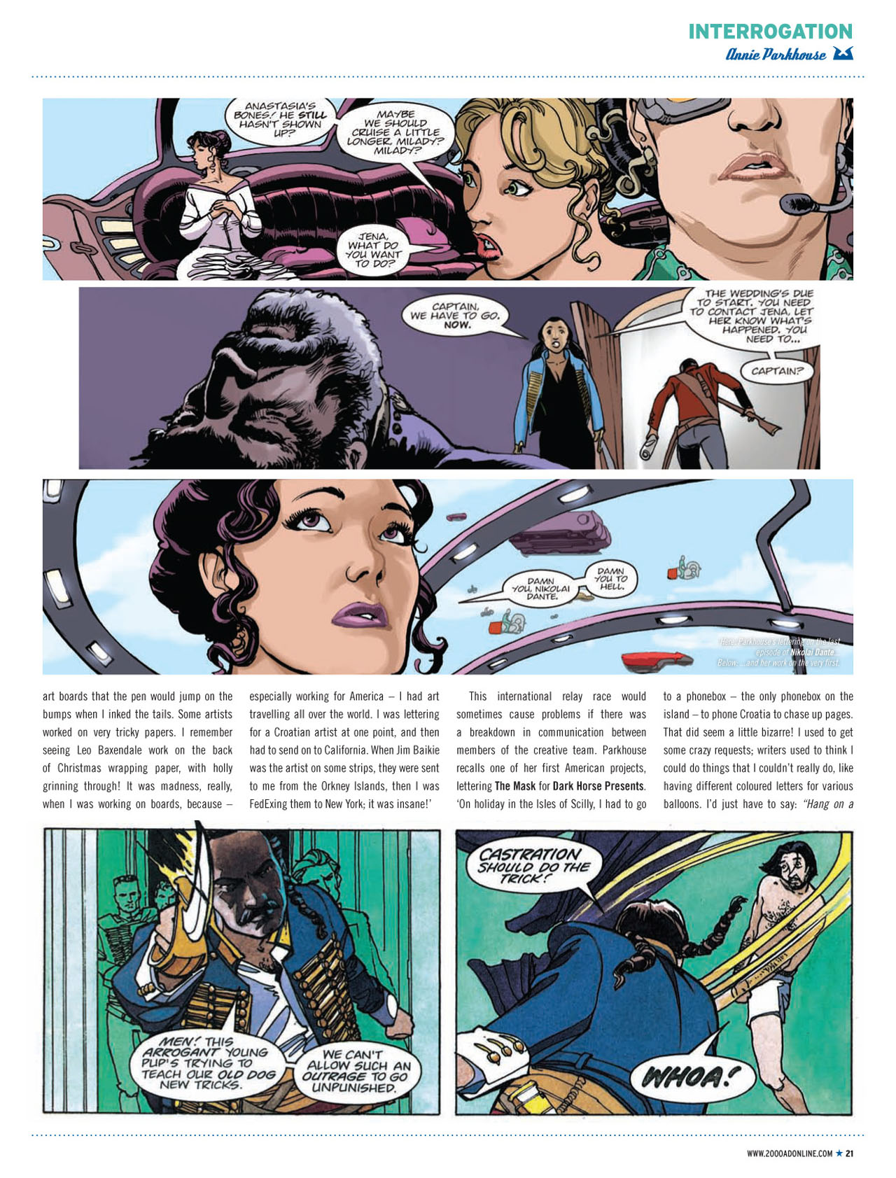 Read online Judge Dredd Megazine (Vol. 5) comic -  Issue #331 - 21