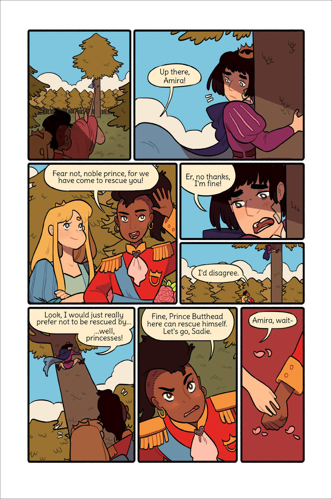 Read online Princess Princess Ever After comic -  Issue # Full - 16