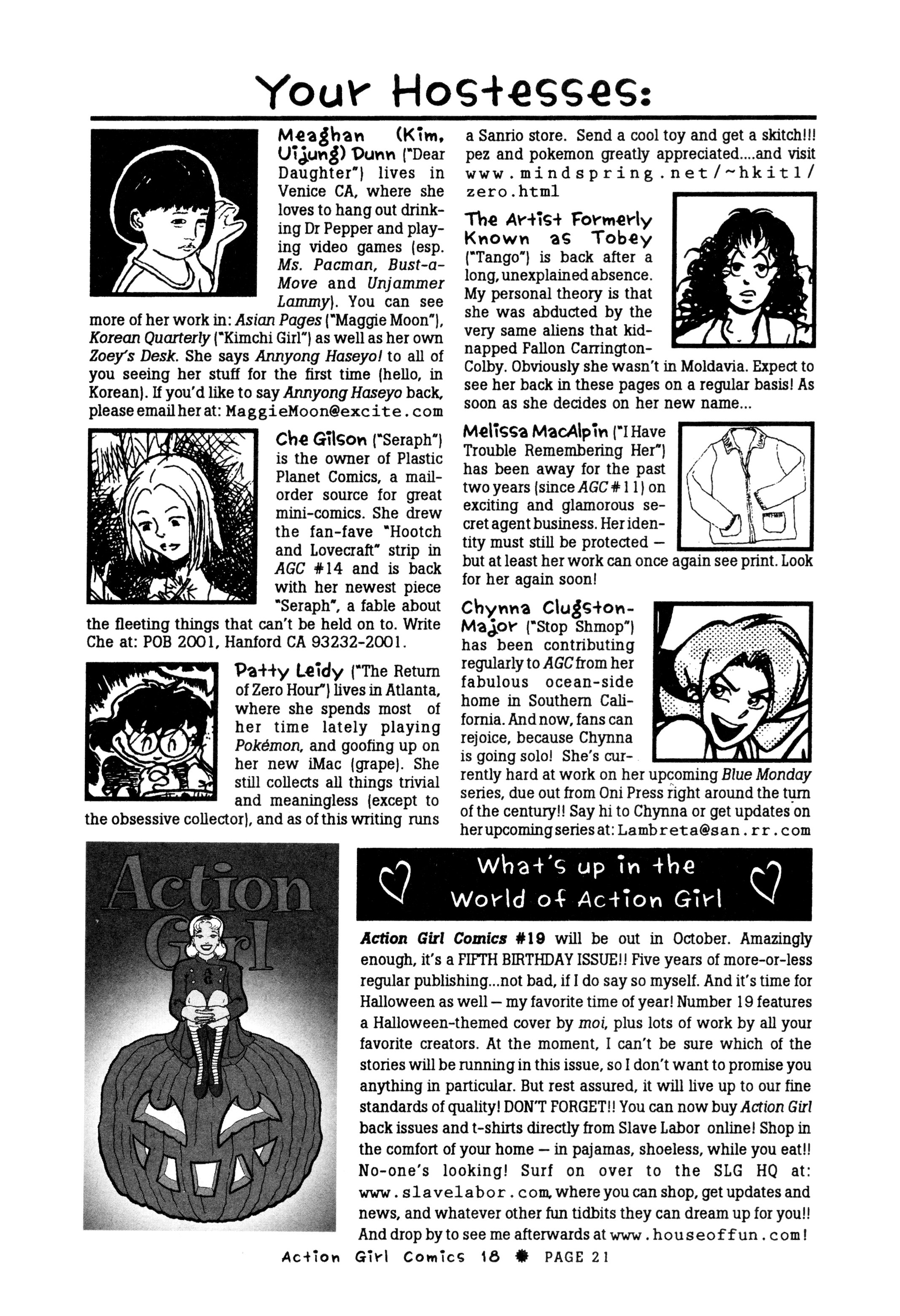 Read online Action Girl Comics comic -  Issue #18 - 23