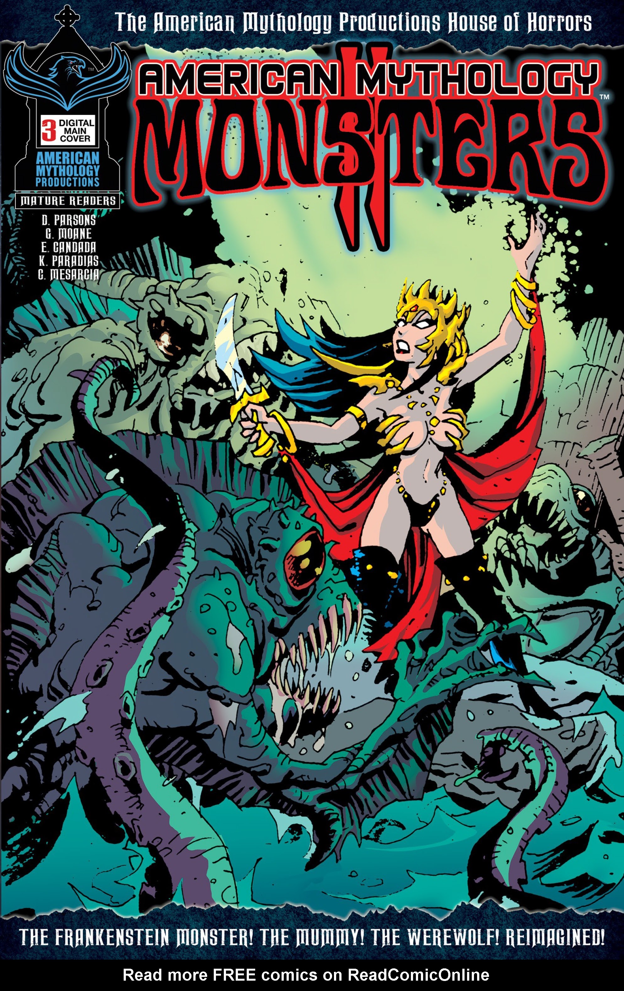 Read online American Mythology Monsters Vol. 2 comic -  Issue #3 - 1
