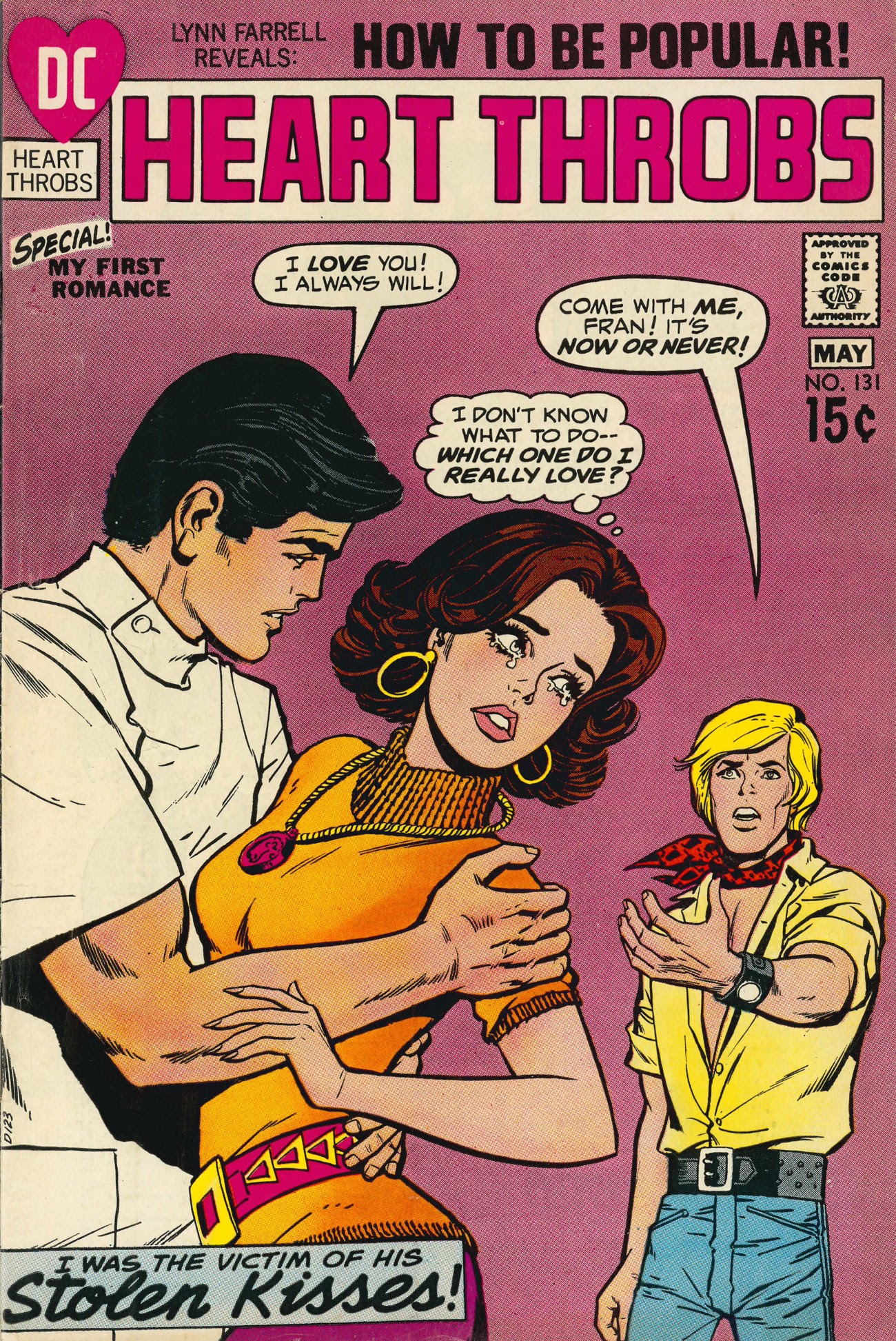 Read online Heart Throbs comic -  Issue #131 - 1