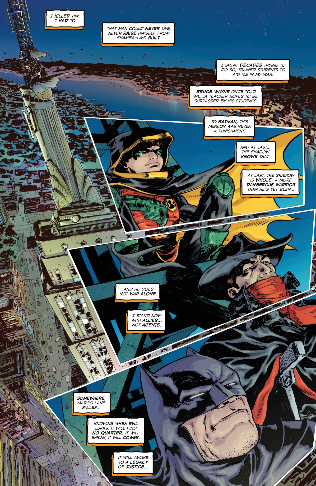 Read online The Shadow/Batman comic -  Issue # _TPB - 129