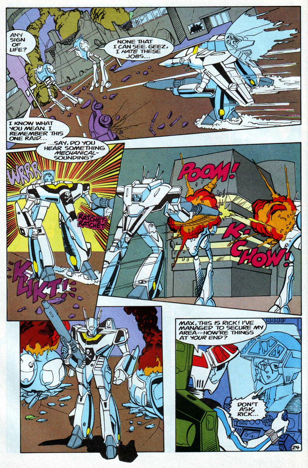 Read online Robotech The Macross Saga comic -  Issue #22 - 25