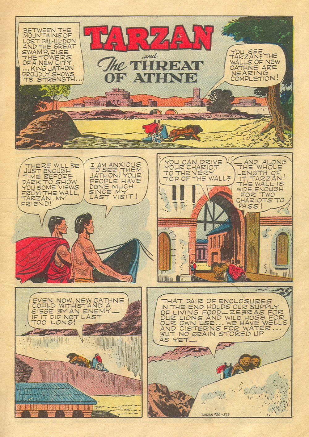 Read online Tarzan (1948) comic -  Issue #36 - 3
