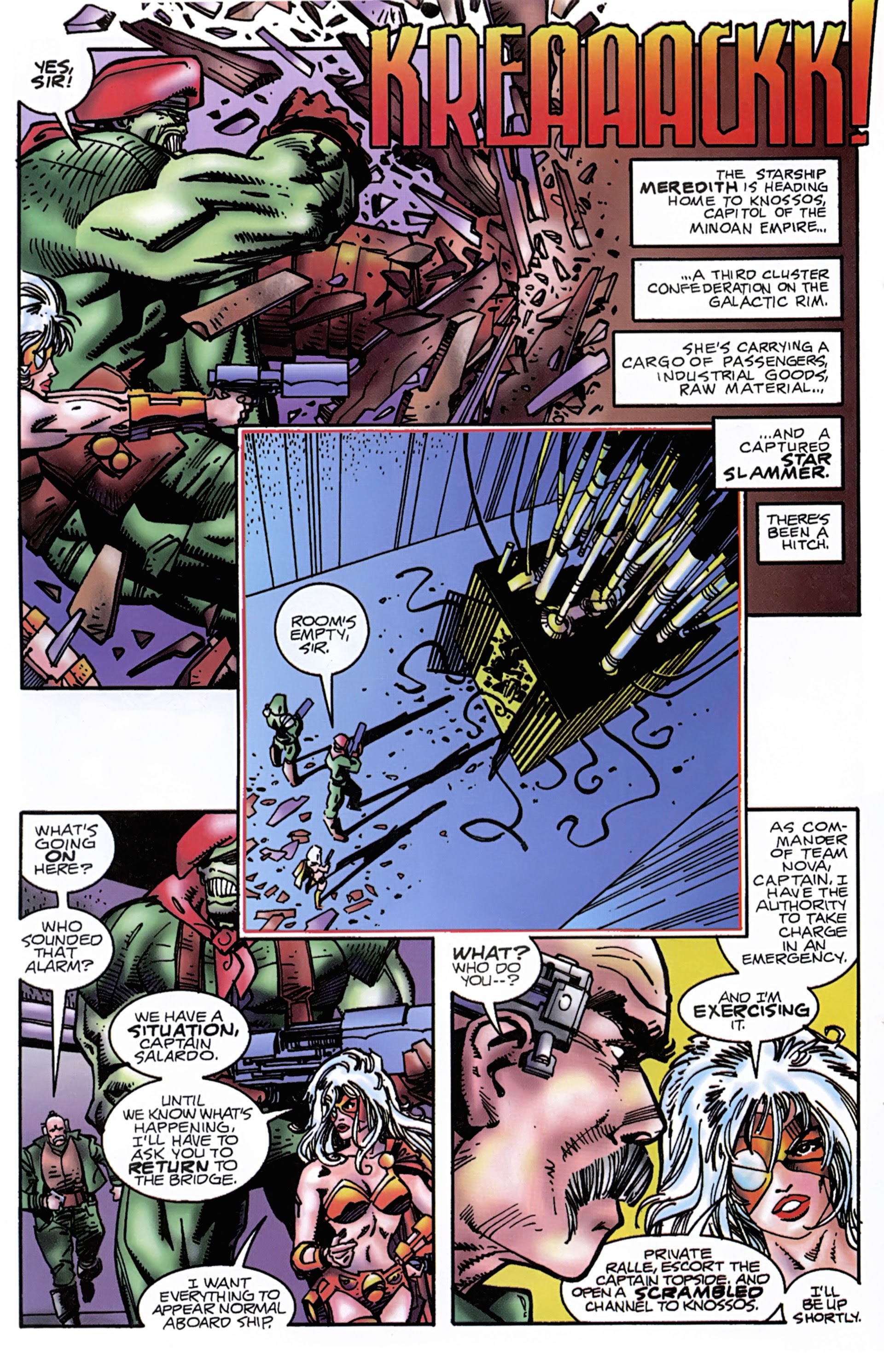 Read online Star Slammers comic -  Issue #2 - 4