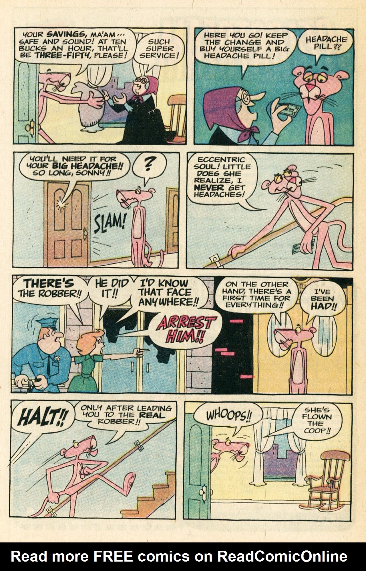 Read online The Pink Panther (1971) comic -  Issue #45 - 13