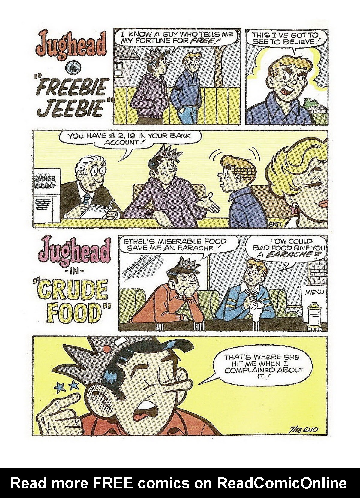 Read online Archie's Double Digest Magazine comic -  Issue #57 - 123