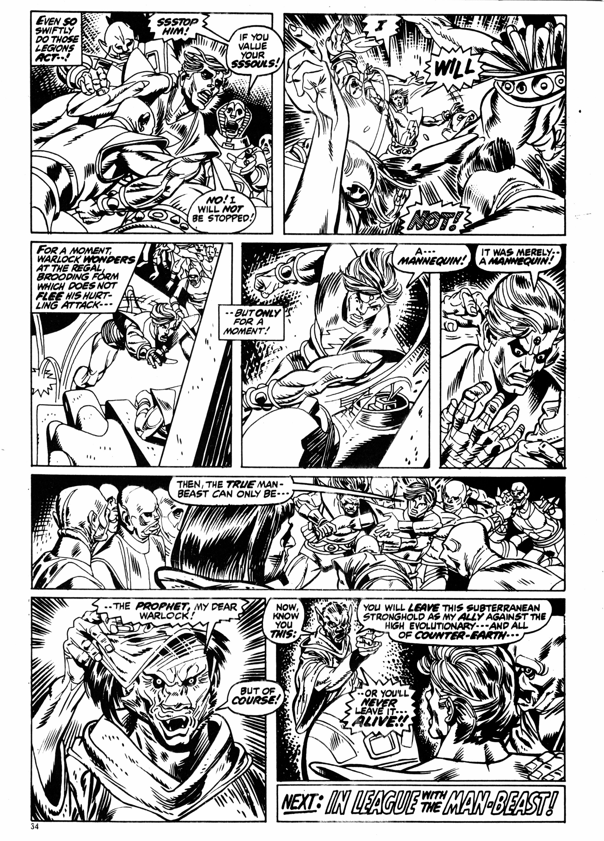 Read online Planet of the Apes (1974) comic -  Issue #34 - 33