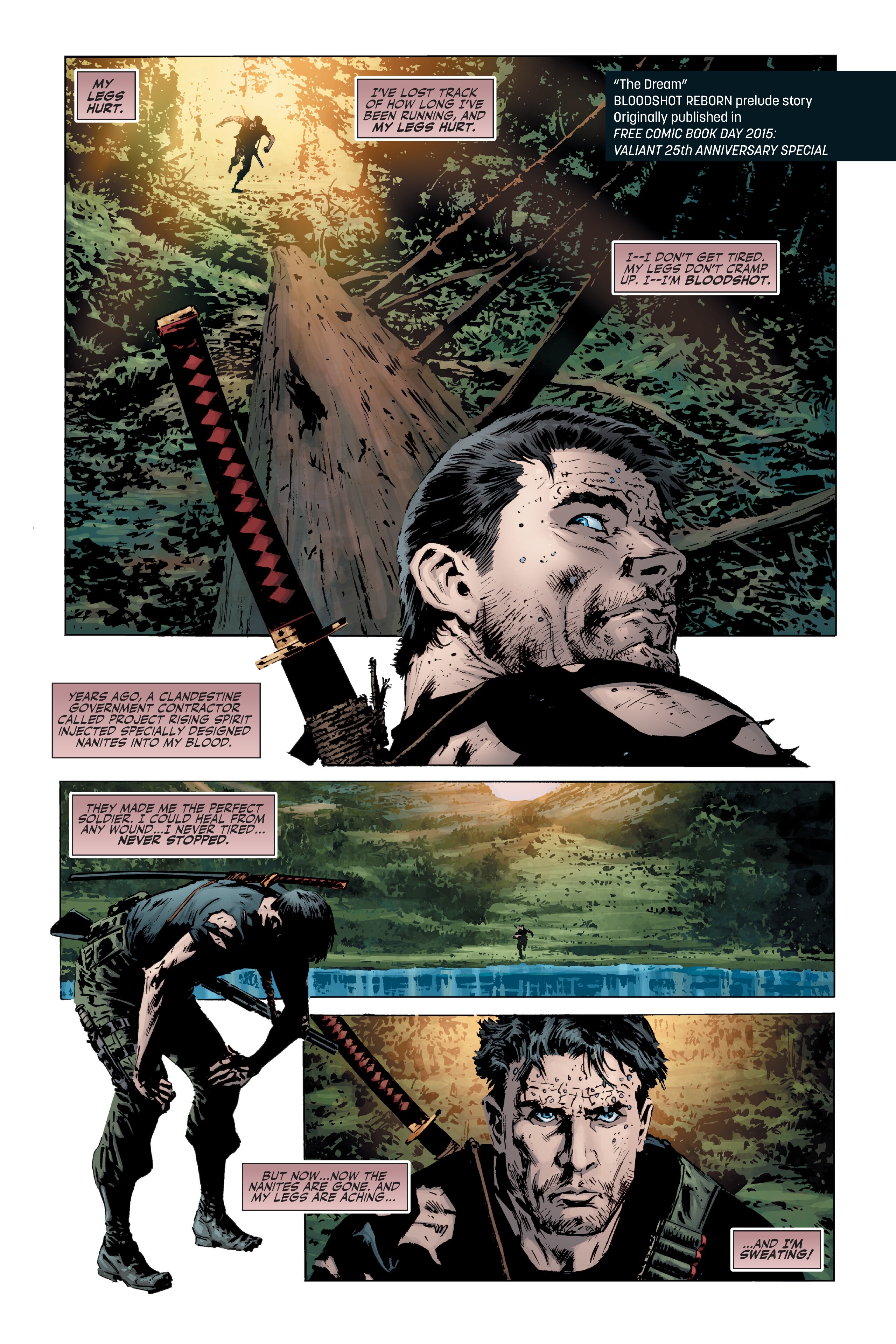 Read online Bloodshot Reborn comic -  Issue # (2015) _Deluxe Edition 1 (Part 1) - 8