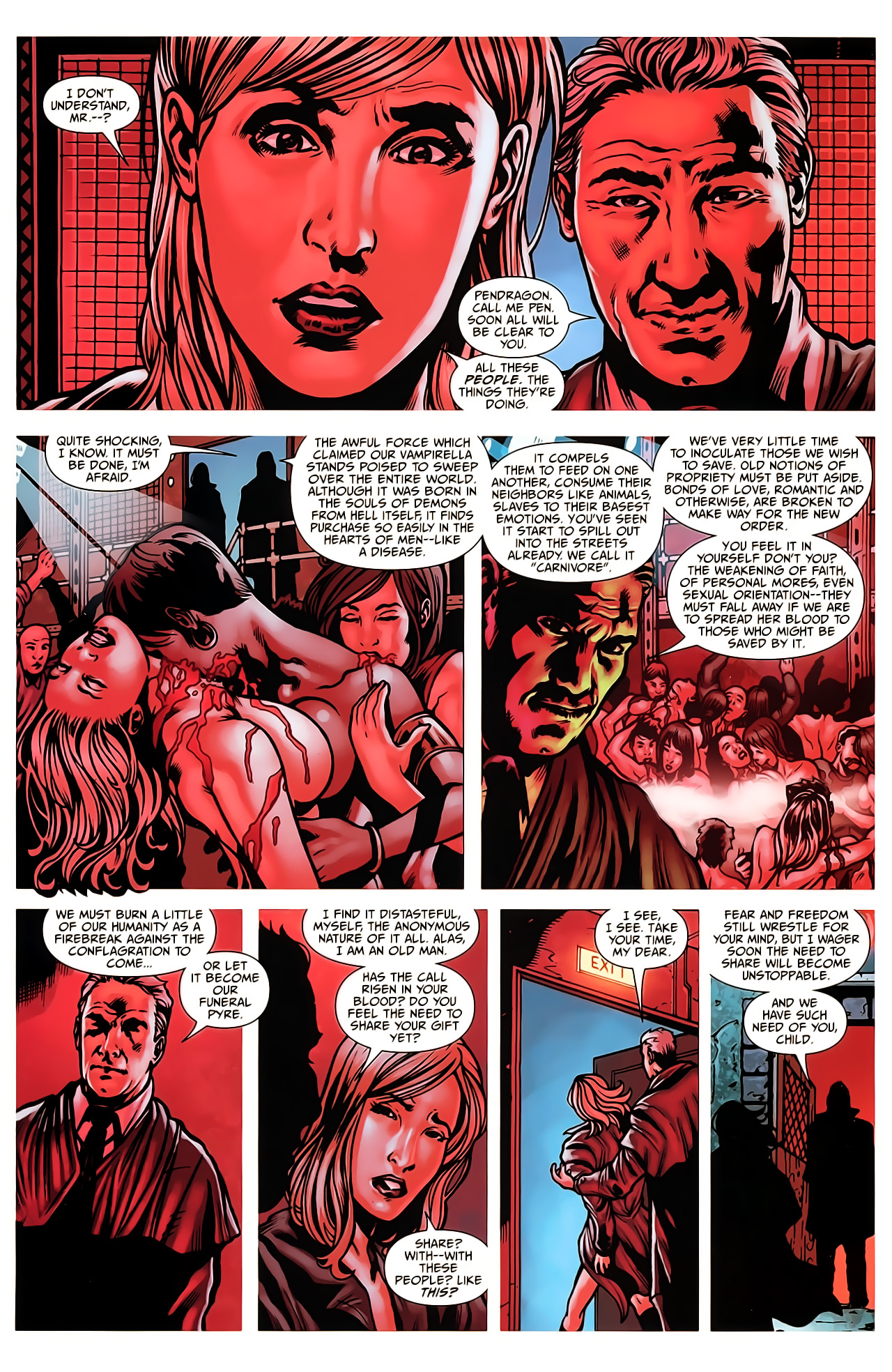 Read online Vampirella: Second Coming comic -  Issue #2 - 13