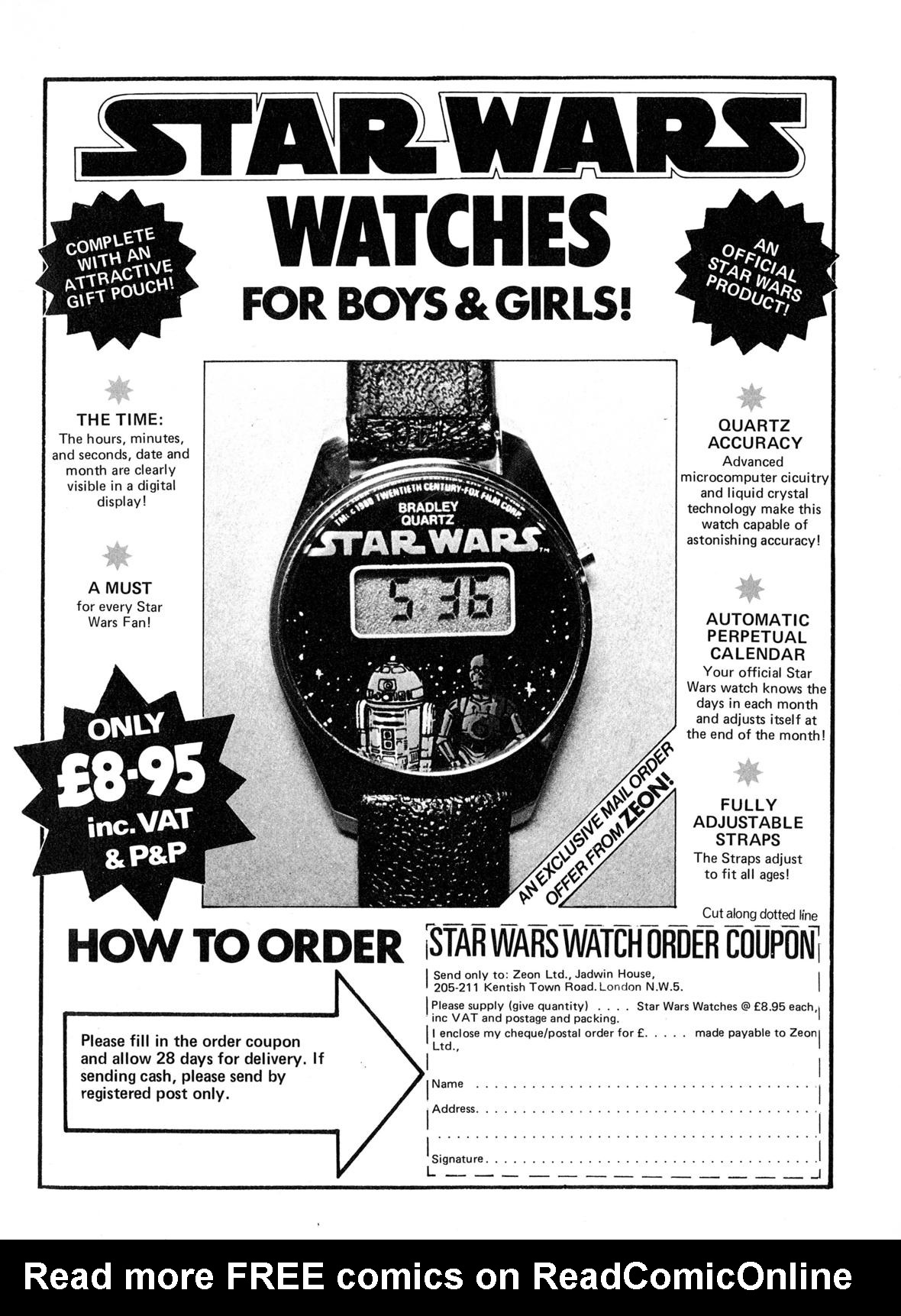 Read online Star Wars Weekly comic -  Issue #139 - 27