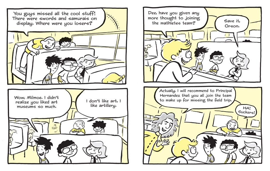 Read online Lunch Lady and the Field Trip Fiasco comic -  Issue # Full - 48