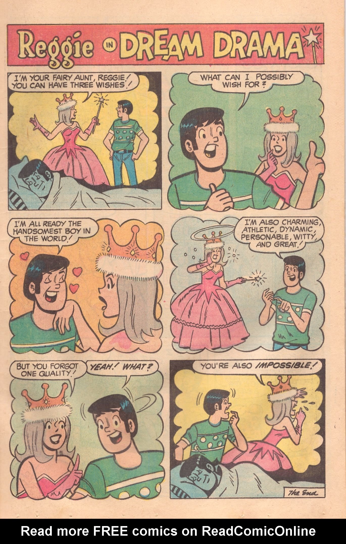 Read online Reggie's Wise Guy Jokes comic -  Issue #10 - 7