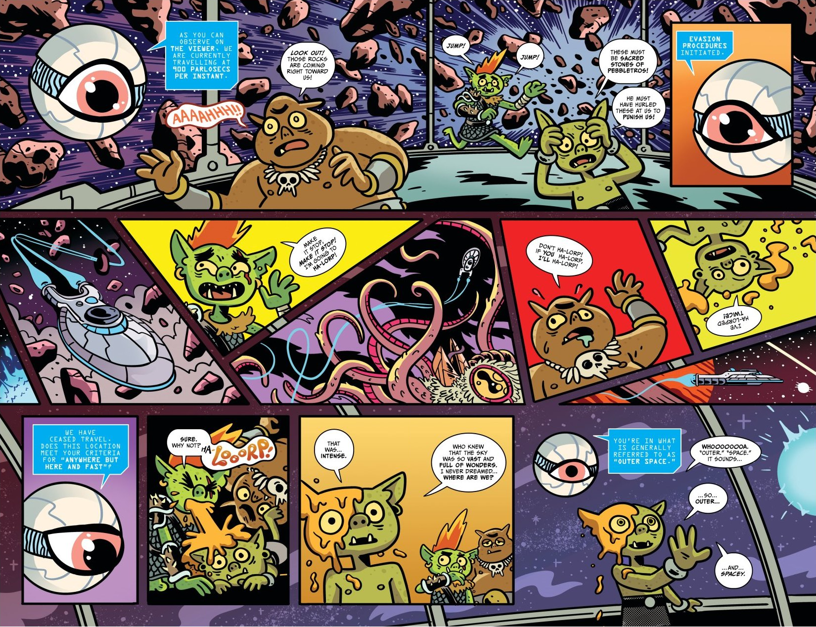 Read online Orcs in Space comic -  Issue # TPB - 16