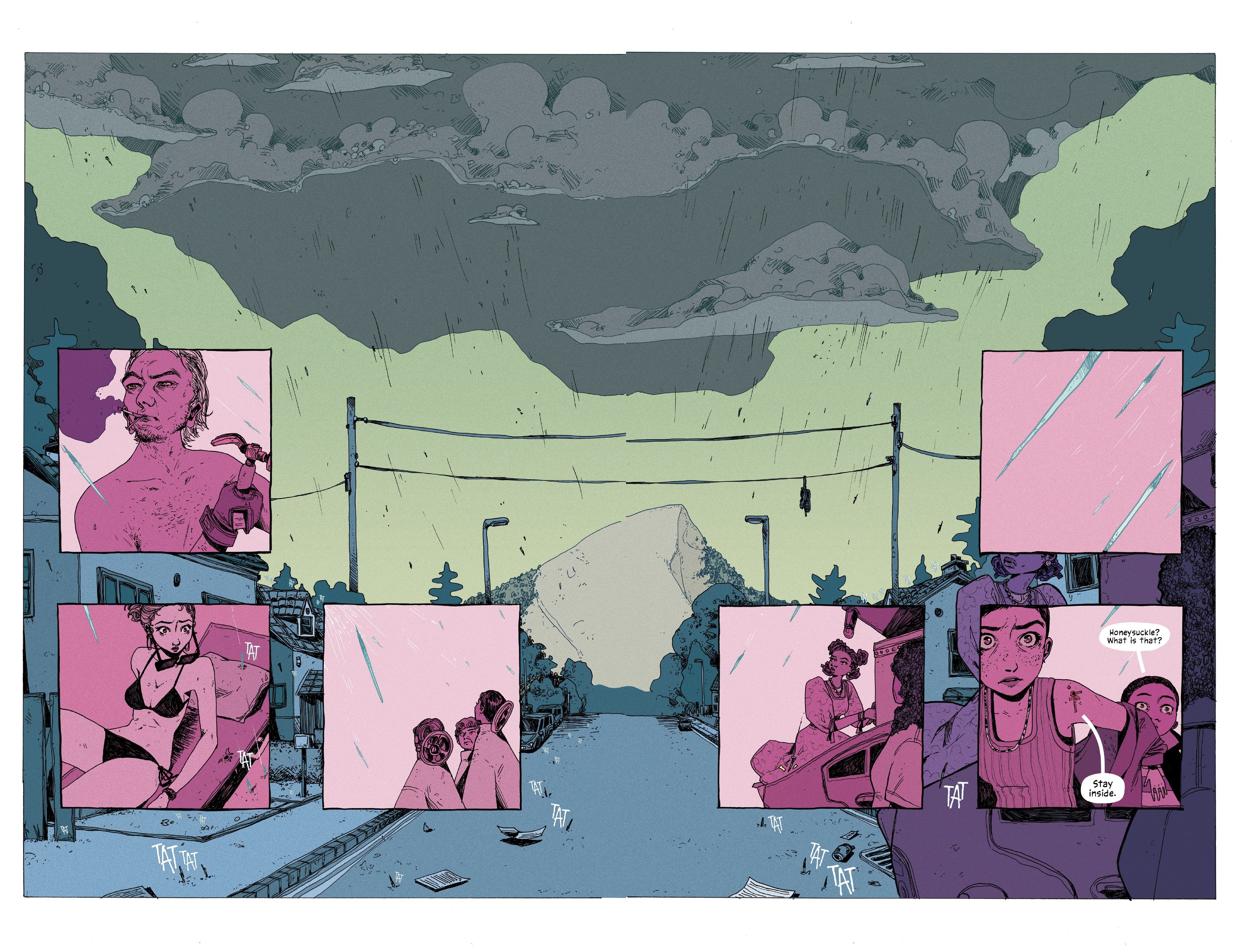 Read online Joe Hill's Rain comic -  Issue #1 - 16