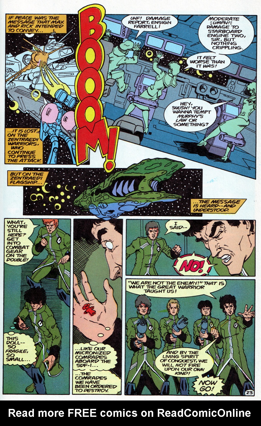 Read online Robotech The Macross Saga comic -  Issue #25 - 24