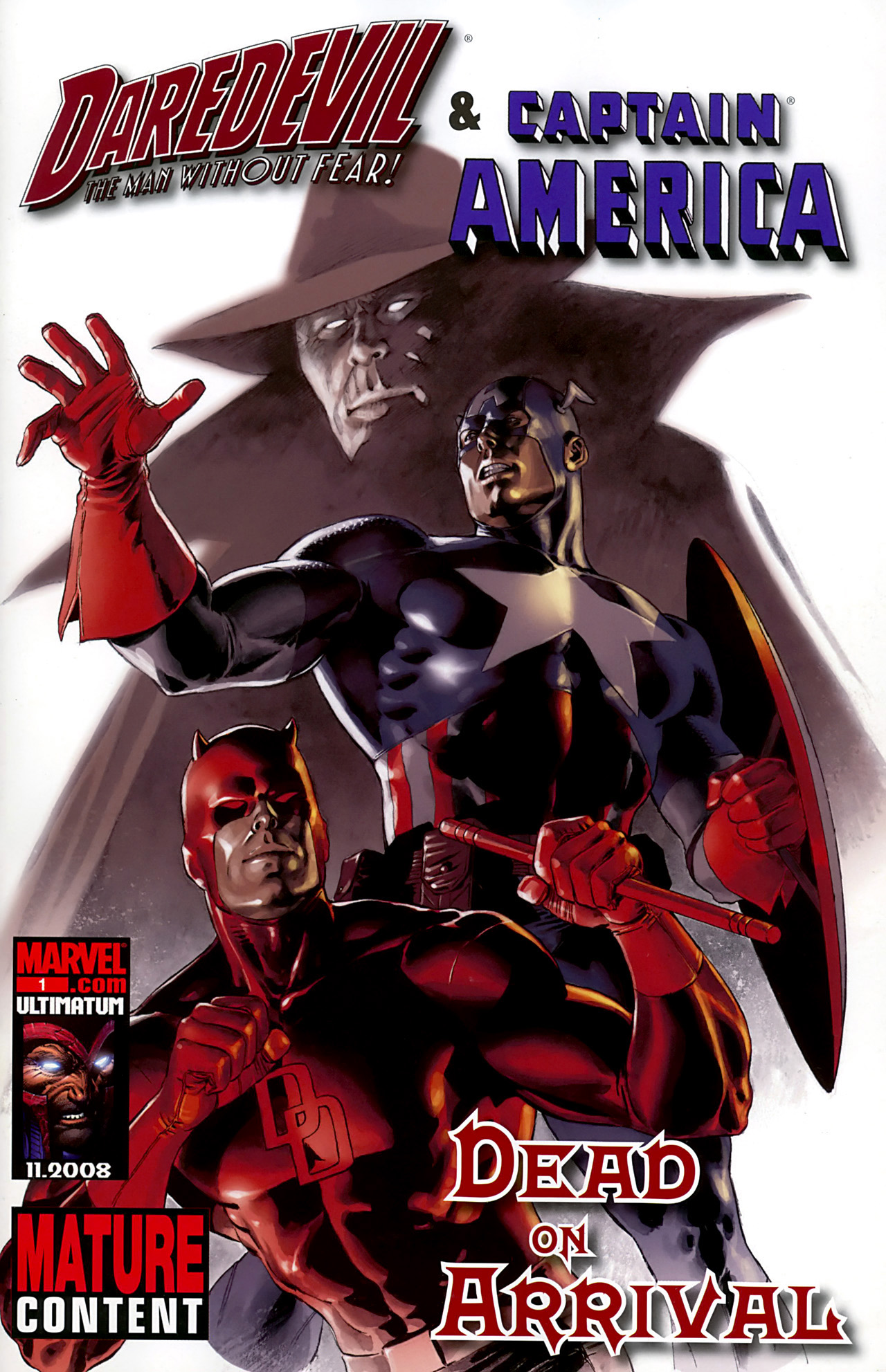 Read online Daredevil & Captain America: Dead On Arrival comic -  Issue # Full - 1