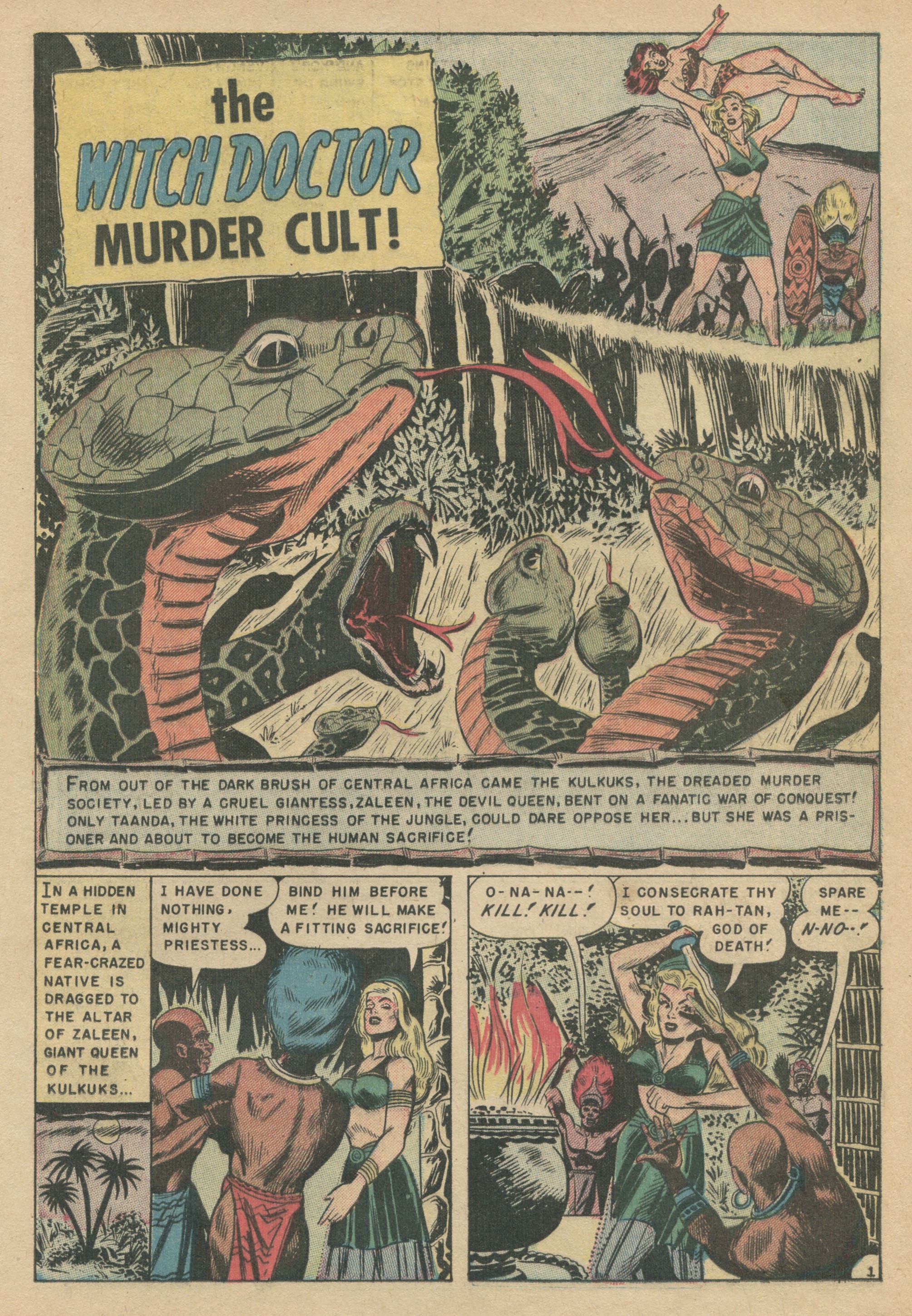 Read online Taanda White Princess of the Jungle comic -  Issue #2 - 17