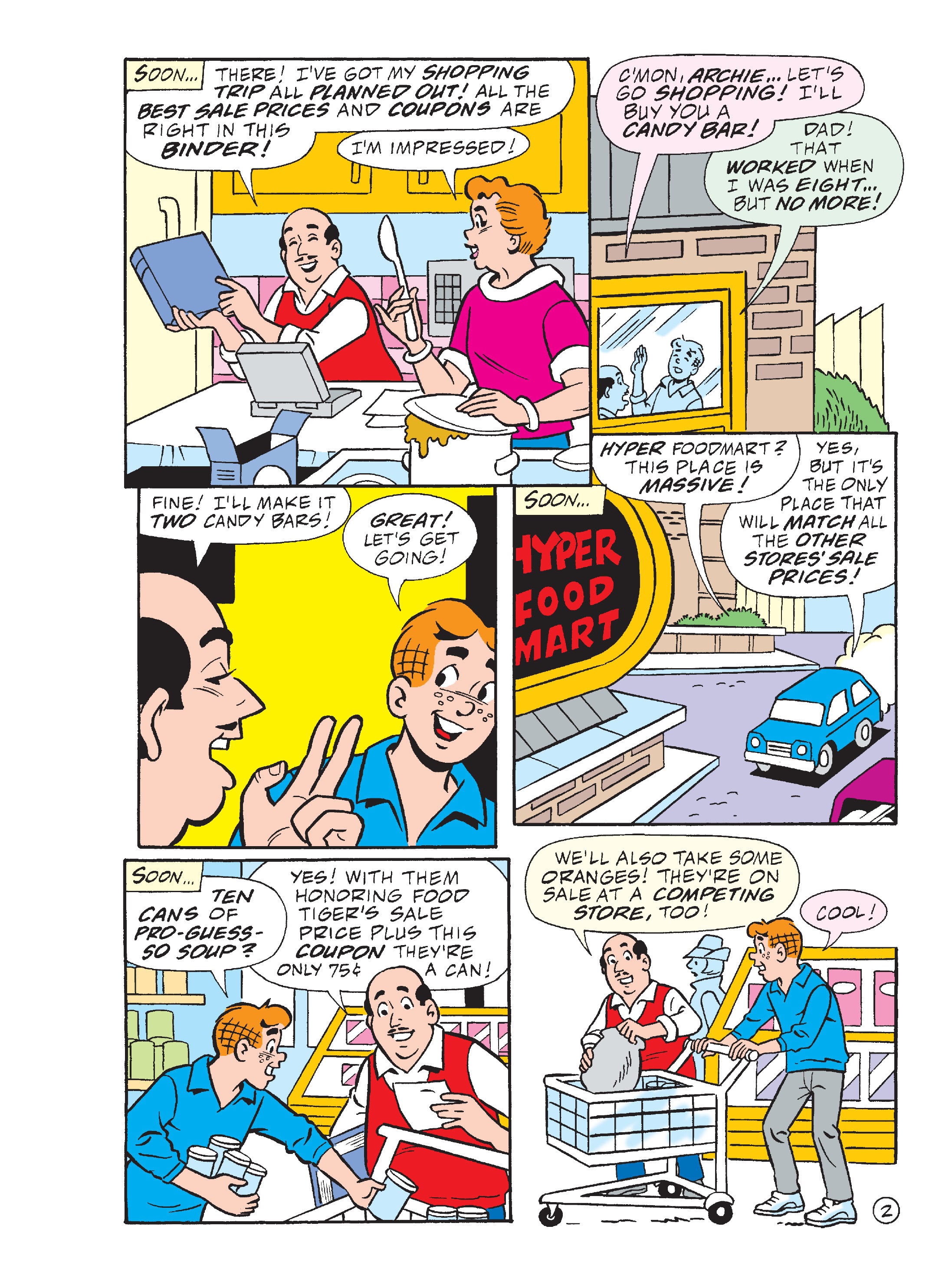Read online Archie's Double Digest Magazine comic -  Issue #274 - 196
