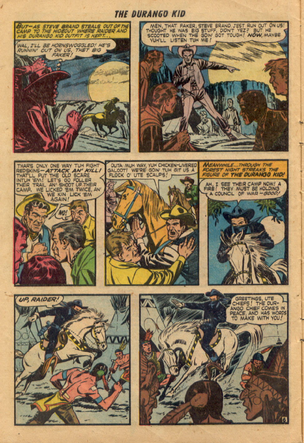 Read online Charles Starrett as The Durango Kid comic -  Issue #8 - 7