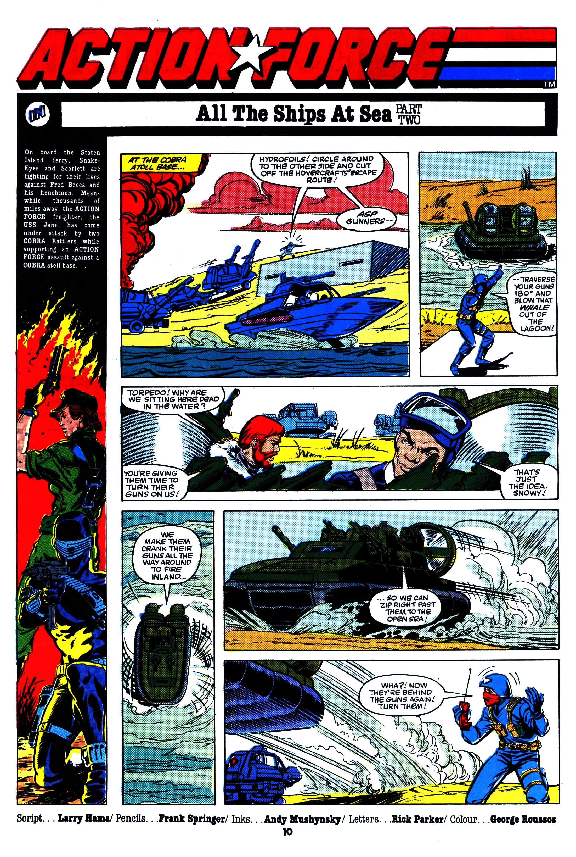 Read online Action Force comic -  Issue #29 - 10