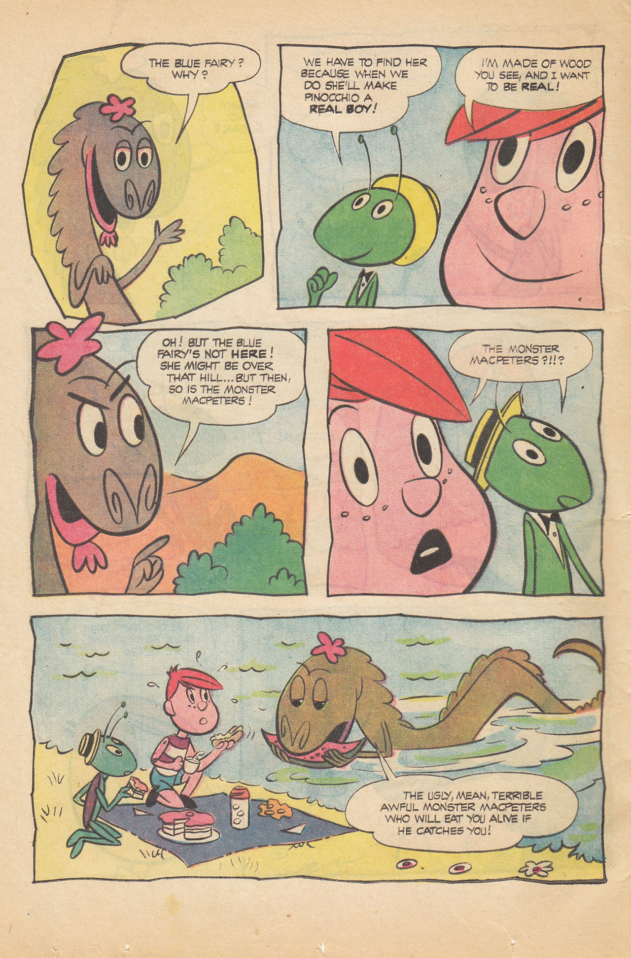 Read online TV's New Adventures of Pinocchio comic -  Issue #3 - 8
