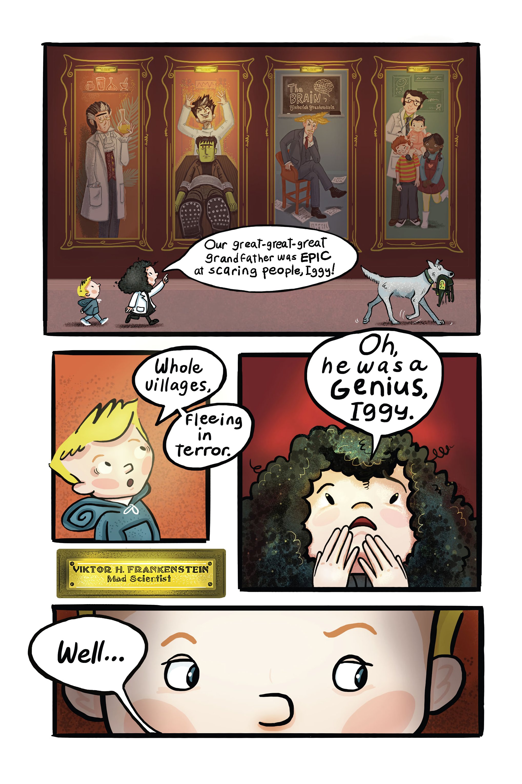 Read online Shelley Frankenstein!: CowPiggy comic -  Issue # TPB (Part 1) - 16