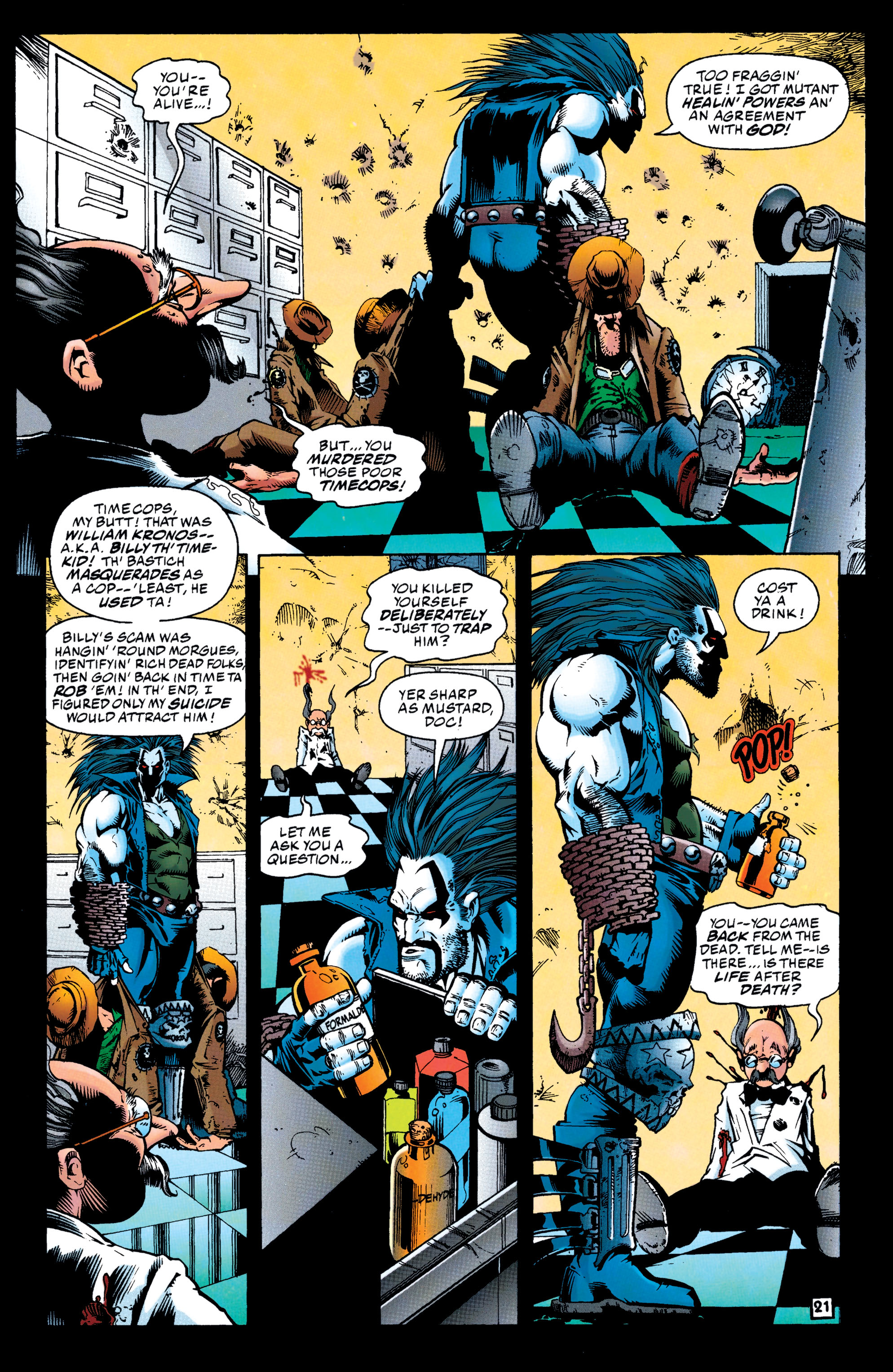 Read online Lobo (1993) comic -  Issue #27 - 21