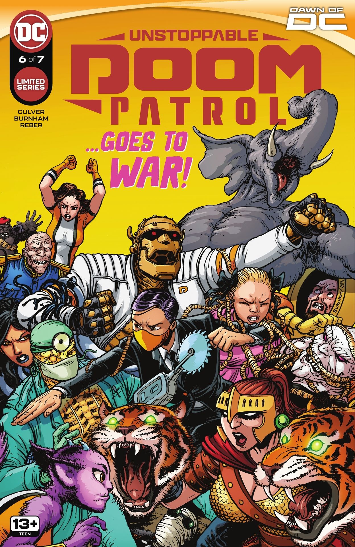 Read online Unstoppable Doom Patrol comic -  Issue #6 - 1