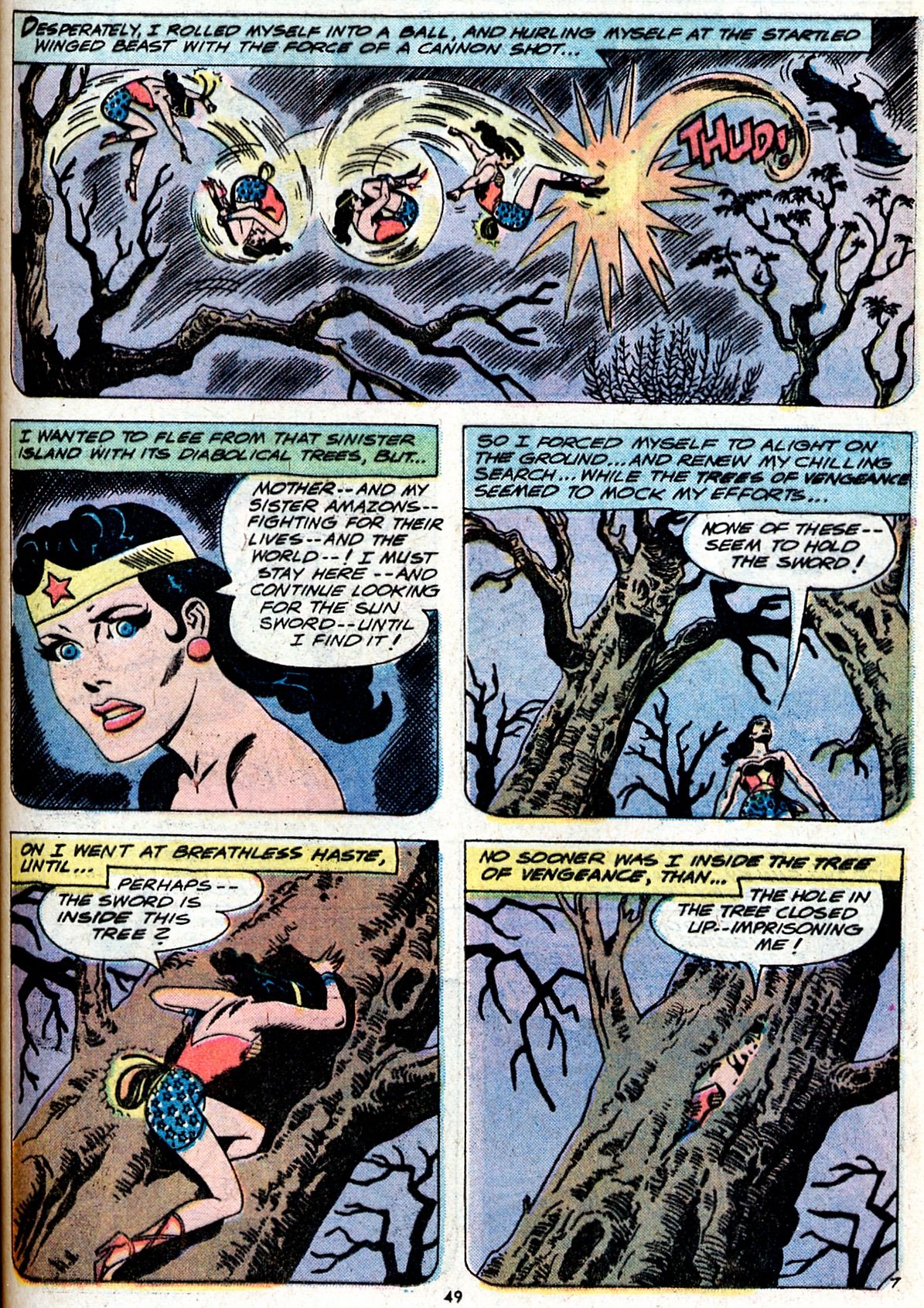 Read online Wonder Woman (1942) comic -  Issue #214 - 42