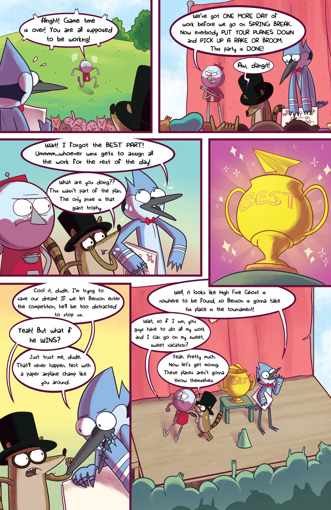 Read online Regular Show: Parks and Wreck comic -  Issue # TPB - 44