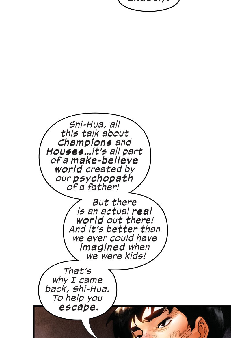 Read online Shang-Chi: Brothers & Sisters Infinity Comic comic -  Issue #3 - 17