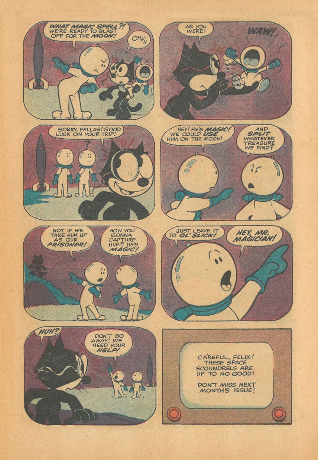 Read online Felix the Cat (1955) comic -  Issue #97 - 29