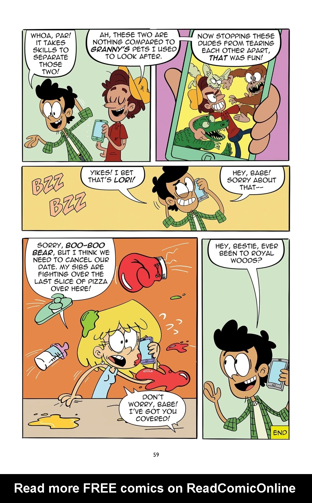 Read online The Casagrandes: Friends and Family comic -  Issue # Full - 60