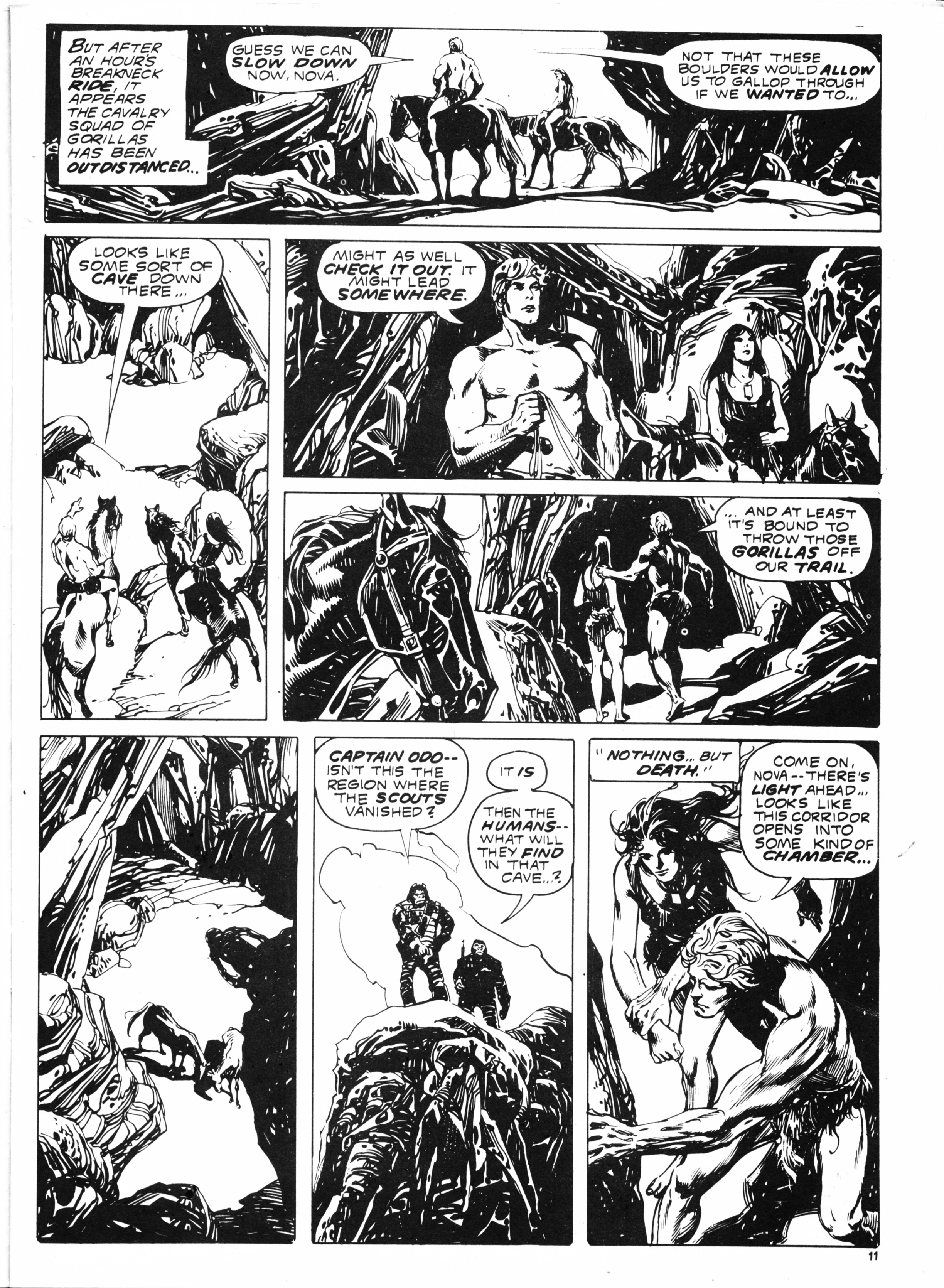 Read online Planet of the Apes (1974) comic -  Issue #38 - 11