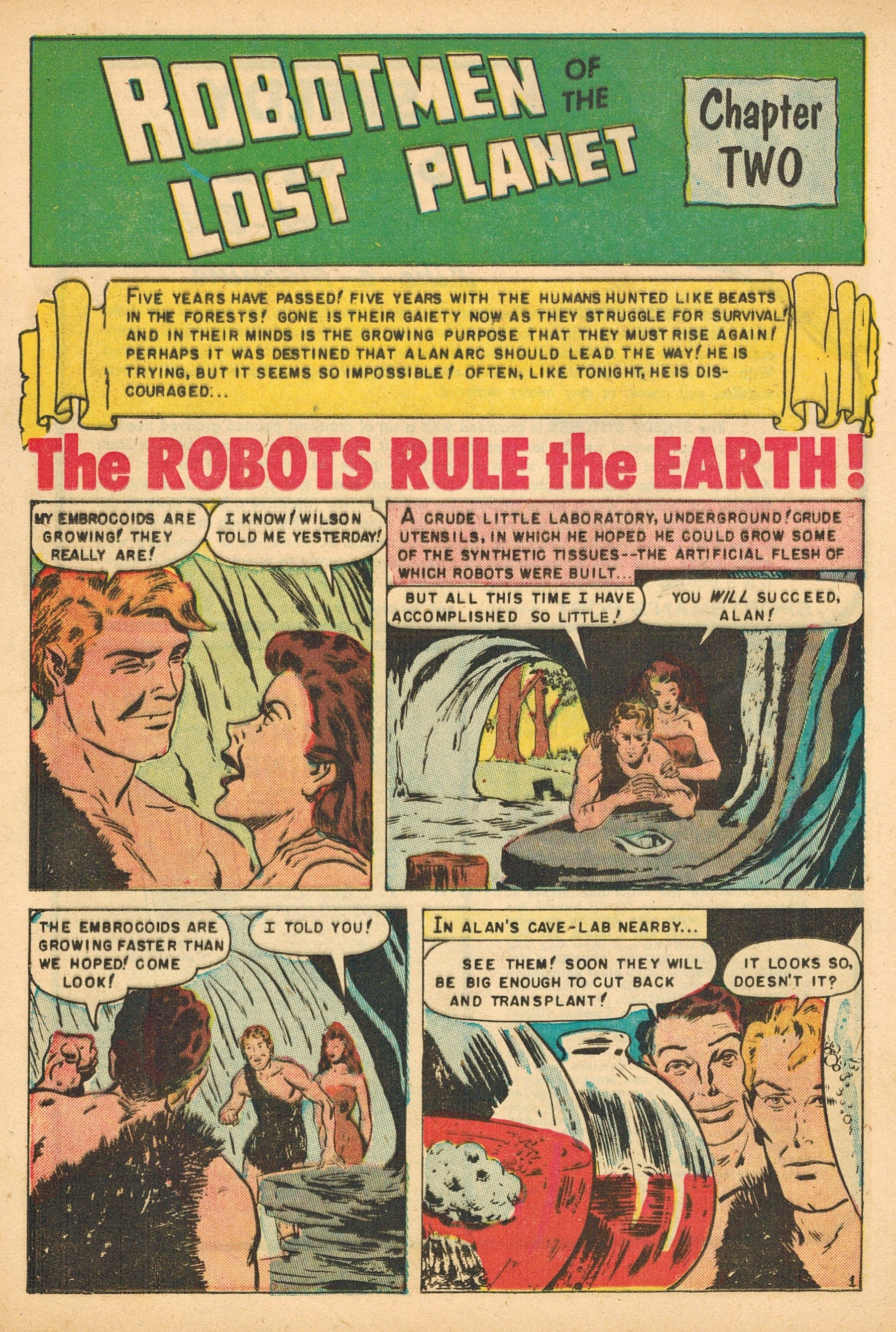 Read online Robotmen of the Lost Planet comic -  Issue # Full - 12