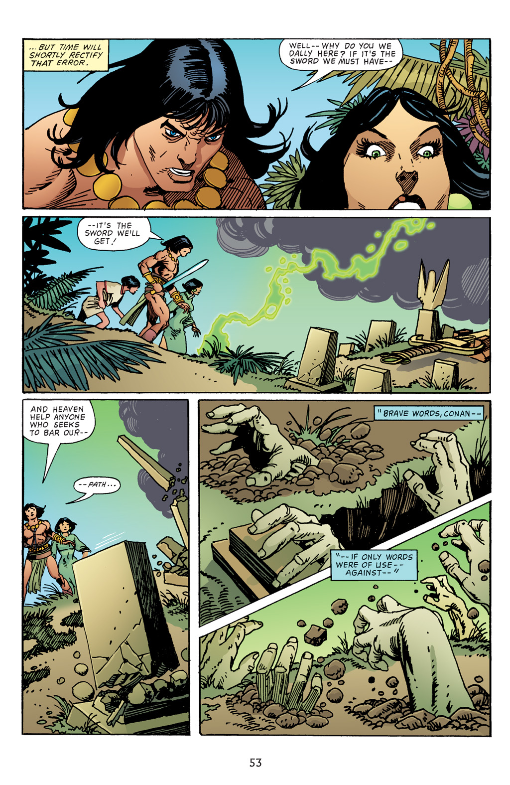 Read online The Chronicles of Conan comic -  Issue # TPB 17 (Part 1) - 53
