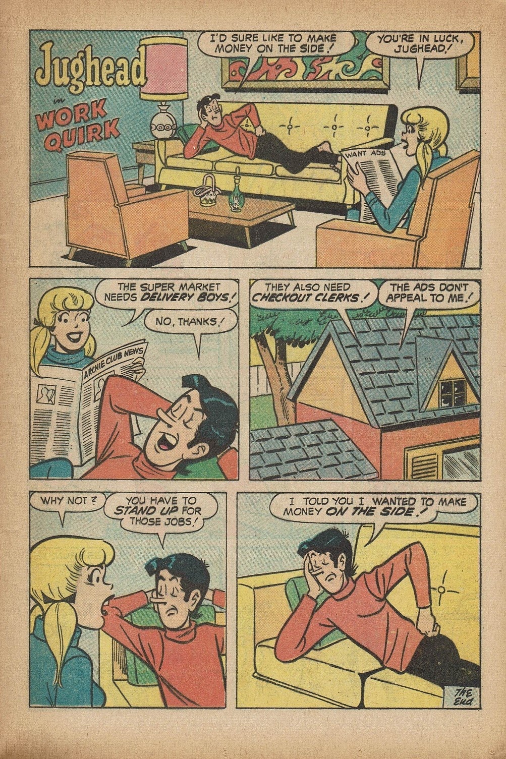 Read online Jughead's Jokes comic -  Issue #29 - 13