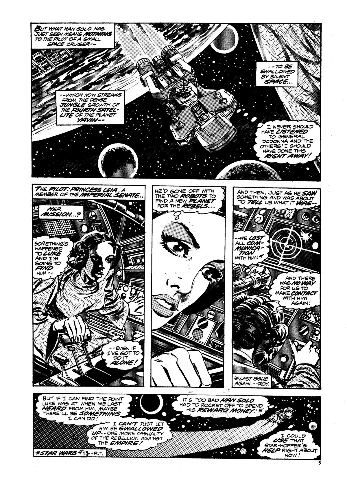 Read online Star Wars Weekly comic -  Issue #20 - 5