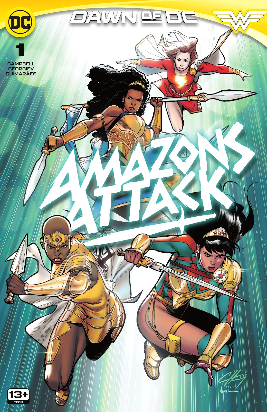 Amazons Attack (2023) issue 1 - Page 1