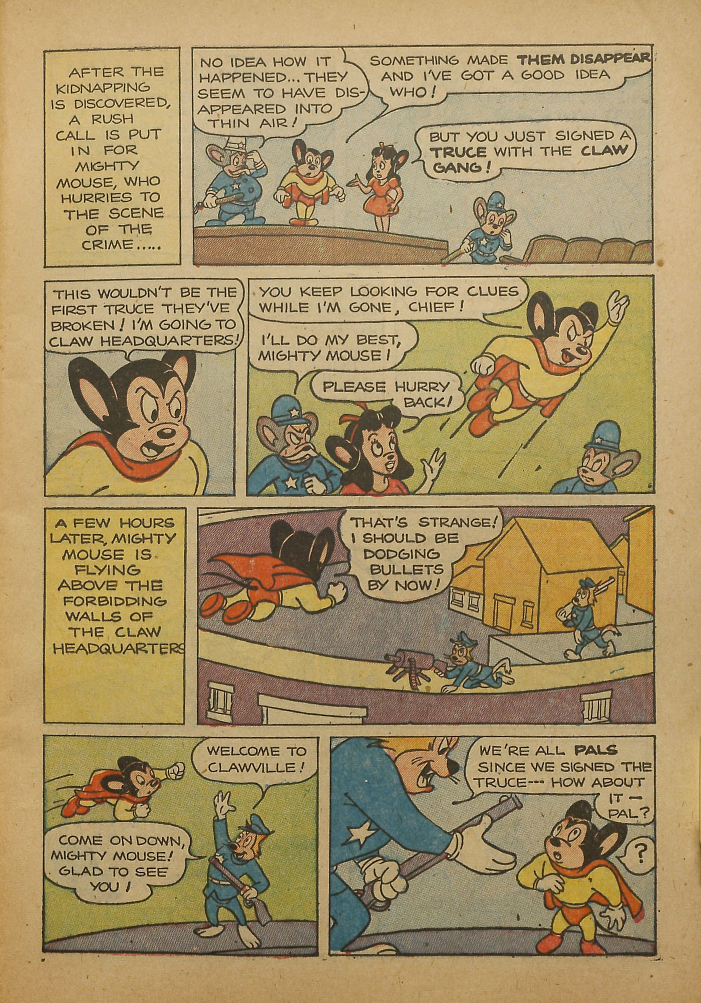Read online Paul Terry's Mighty Mouse Comics comic -  Issue #40 - 21