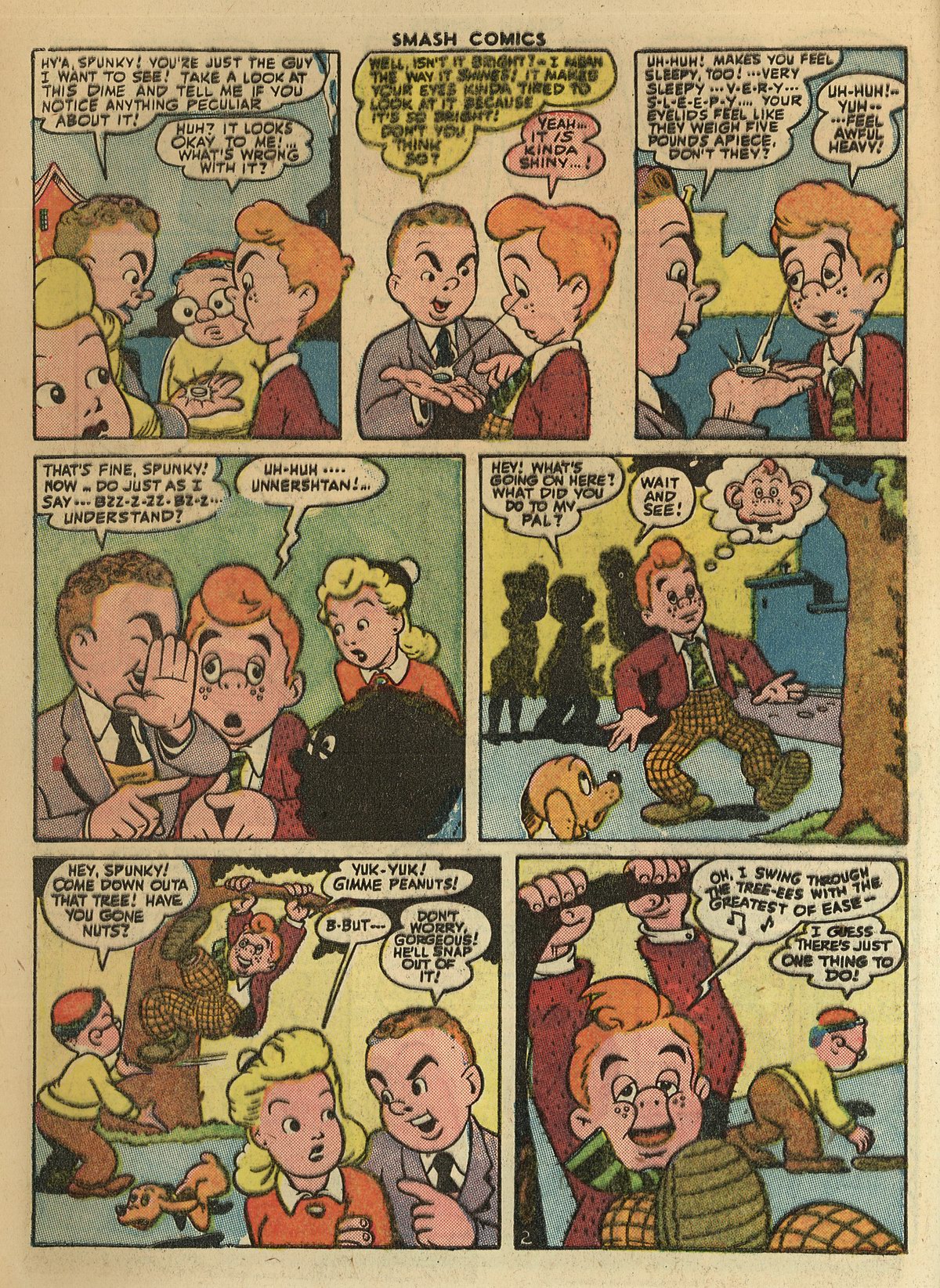 Read online Smash Comics comic -  Issue #61 - 16