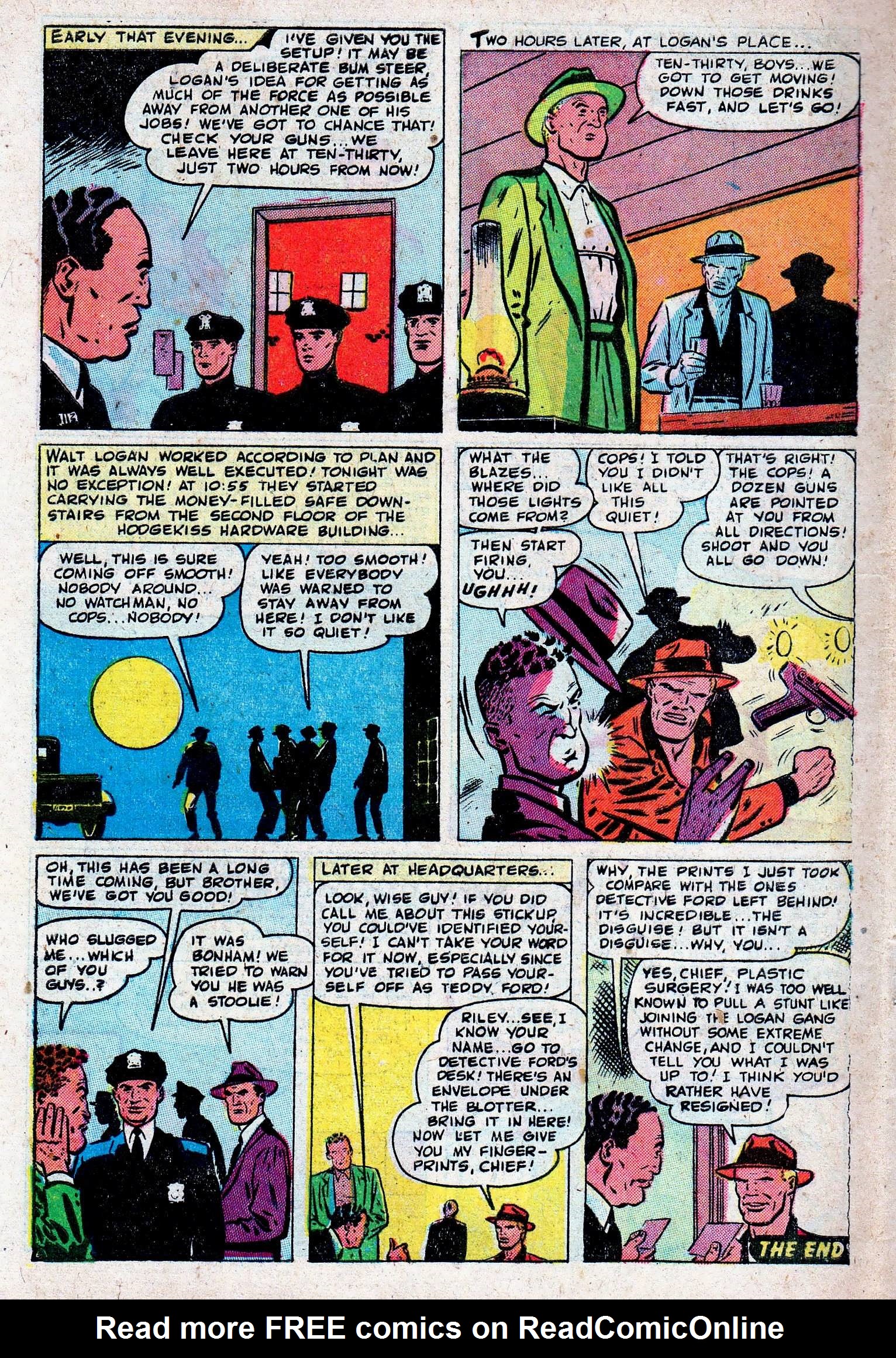 Read online Crime Cases Comics (1951) comic -  Issue #9 - 32